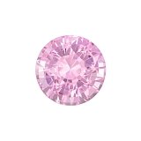 1.23 ct Round Pink Natural Sapphire