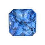 3.00 ct Radiant Blue Natural Sapphire