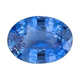 3.19 ct Oval Blue Natural Sapphire
