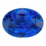 5.03 ct Oval Blue Natural Sapphire