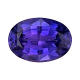 2.74 ct Oval Purple Natural Sapphire