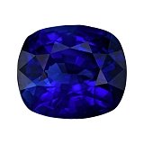 4.10 ct Cushion Blue Natural Sapphire