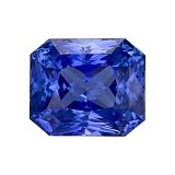 3.46 ct Radiant Blue Natural Sapphire