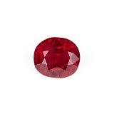 2.04 ct Oval Red Natural Ruby