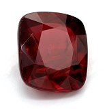 3.02 ct Cushion Red Natural Ruby