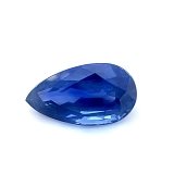 4.28 ct Pear Blue Natural Sapphire