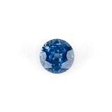 1.26 ct Round Blue Natural Sapphire