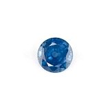 1.58 ct Round Blue Natural Sapphire