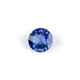 1.55 ct Round Blue Natural Sapphire