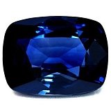 10.11 ct Cushion Blue Natural Sapphire
