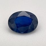 1.51 ct Oval Blue Natural Sapphire