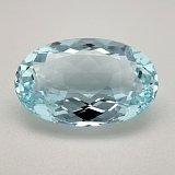 7.57 ct Oval Blue Natural Aquamarine