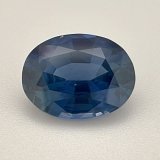 3.02 ct Oval Blue Natural Sapphire
