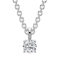 Pendant with Lab Grown Diamond 0.77cts