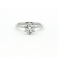 Engagement Ring with LG Diamond 1.23cts Total Weight