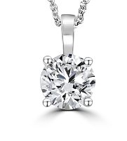 Pendant with Lab Grown Diamond 0.78cts