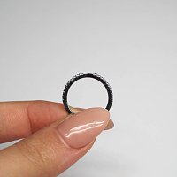 Set Wedding Ring with Diamond 0.19ct