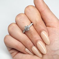 Rene Ring with Lab Grown Diamond 1.14ct