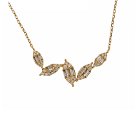 Diamond Necklace with Natural Diamonds