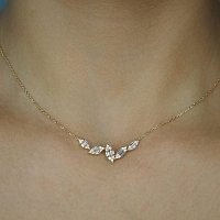 Diamond Necklace with Natural Diamonds