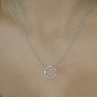 Diamond Necklace with Natural Diamonds