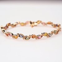 Bracelet with Natural Gemstones