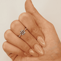 Dalia Side Stones Diamond Engagement Ring