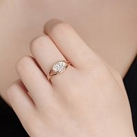 Minimal Bold Solitaire Ring with IGI LG Diamonds 2.05cts Total Weight