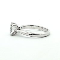 Tulip Engagement Ring with IGI LG Diamonds 1.54cts Total Weight