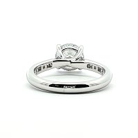 Dalia Side Stones Engagement Ring with IGI LG Diamond 1.7cts Total Weight