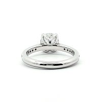 Tulip Engagement Ring with IGI LG Diamond 1.01cts Total Weight