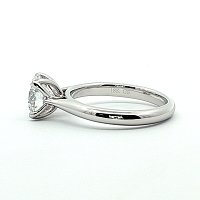 Tulip Engagement Ring with IGI LG Diamonds 1.54cts Total Weight