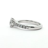 Cara Mid Engagement Ring with IGI LG Diamonds 1.40cts Total Weight