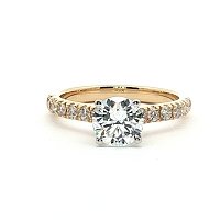Cara Mid Engagement Ring with IGI LG Diamonds 1.42cts Total Weight