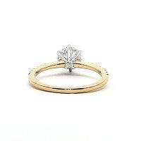 Cara Fine Engagement Ring with IGI LG Diamonds 1.24cts Total Weight
