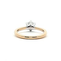 Rene Engagement Ring with IGI LG Diamond 0.77ct Total Weight