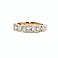 Stacker Wedding Ring with LG Diamonds 1.3ct Total Weight