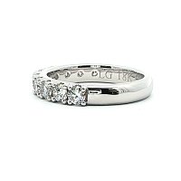 Wedding Ring with LG Diamonds 1.01ct Total Weight