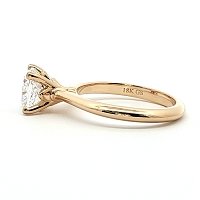 Tulip Engagement Ring with IGI LG Diamonds 1.6ct Total Weight