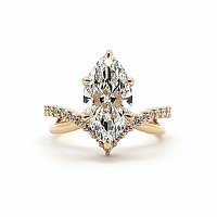 Jana Engagement Ring with IGI LG Diamonds 3.06ct Total Weight