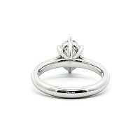 Cathedral Engagement Ring with IGI LG Diamonds 1.54ct Total Weight