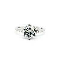 Ethereal Engagement Ring with IGI LG Diamonds 1.59ct Total Weight
