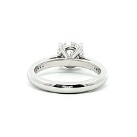 Cathedral Engagement Ring with IGI LG Diamonds 1.53ct Total Weight