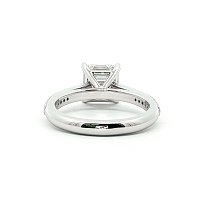 Cathedral Engagement Ring with IGI LG Diamonds 2.09ct Total Weight