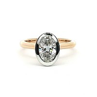 Selena Engagement Ring with IGI LG Diamonds 1.23ct Total Weight