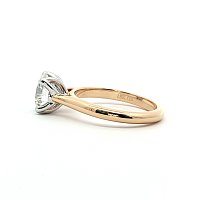 Tulip Engagement Ring with IGI LG Diamonds 1.7ct Total Weight