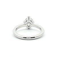Ethereal Engagement Ring with IGI LG Diamonds 1.04ct Total Weight