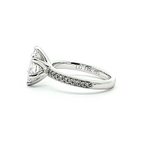 Rene Engagement Ring with IGI LG Diamonds 1ct Total Weight