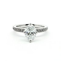 Rene Engagement Ring with IGI LG Diamonds 1.22ct Total Weight