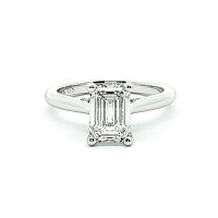 Cathedral Engagement Ring with IGI LG Diamonds 1.79ct Total Weight